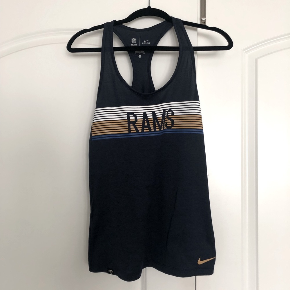 Women’s LA Rams Tank - NFL Team Apparel Dri-fit